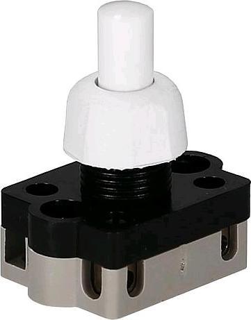 interBär Push-in series switch white 8 mm 5 pcs.