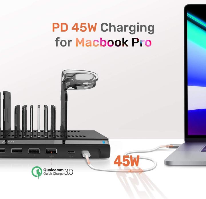 Image du produit Alxum Station de charge 10 ports USB C