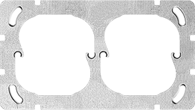 Produktbild Feller Befestigungsplatte I+I horizontal 137x77mm