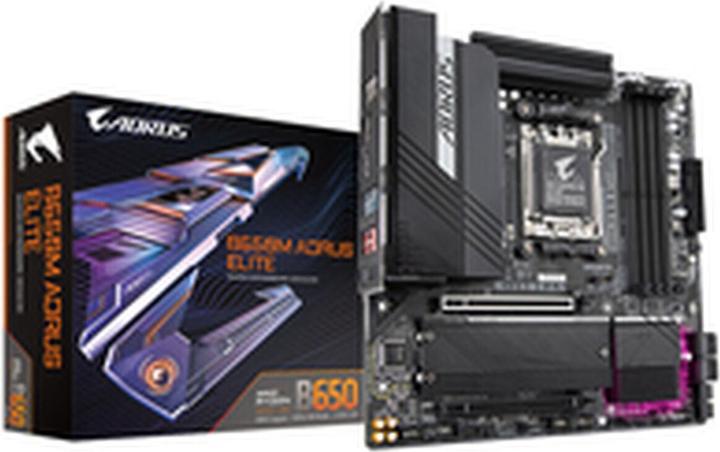 Productafbeelding Gigabyte B650M AORUS Elite (AM5, AMD B650, mATX)