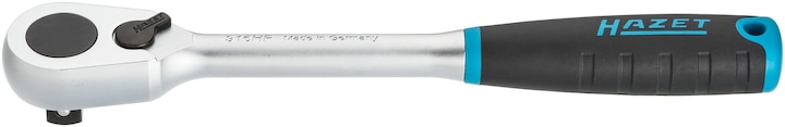 Immagine prodotto HAZET Leva a cricchetto reversibile a dentatura fine HiPer 916HP ∙ Attacco quadro, massiccio, 12,5 … (1/2")