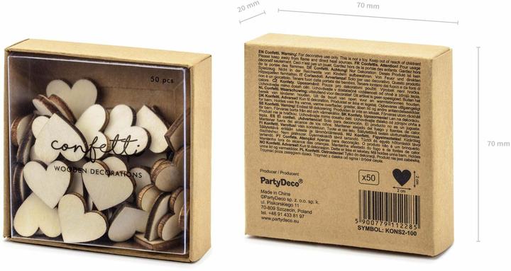 Productafbeelding Partydeco Strooidecoratie (50 Pcs.)