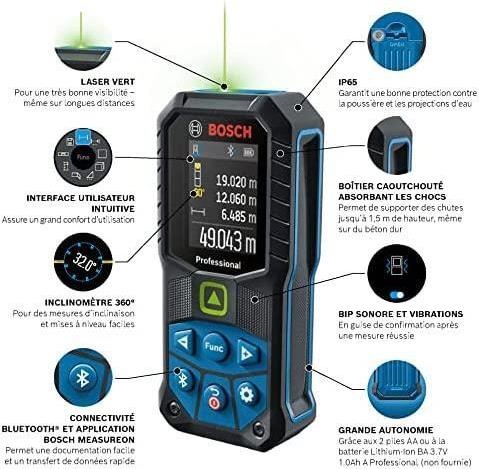 Actual product image Bosch Professional GLM 50-27 CG (50 m, 515 nm)