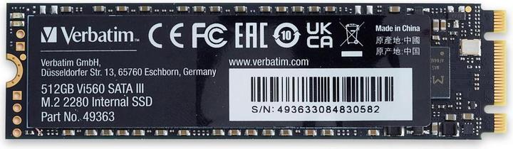 Productafbeelding Verbatim Vi560 (512 GB, M.2 2280)