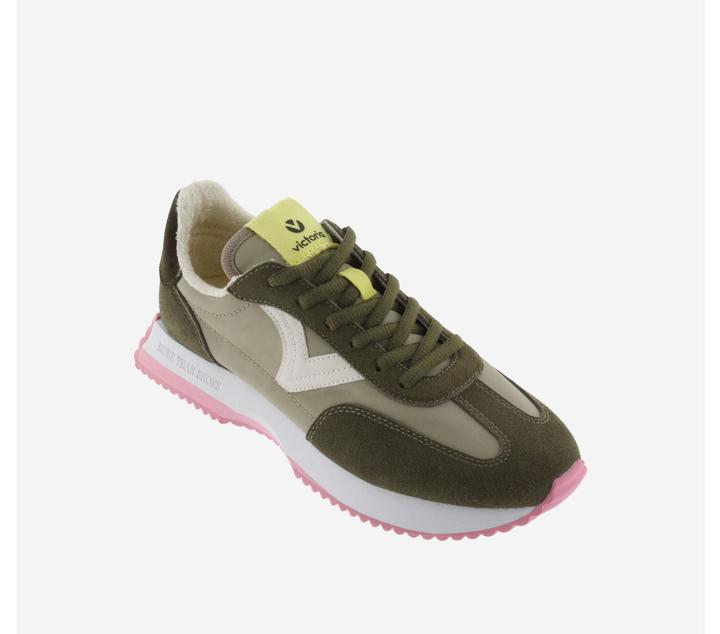 Image du produit Victoria baskets nylon et daim cosmos (37)