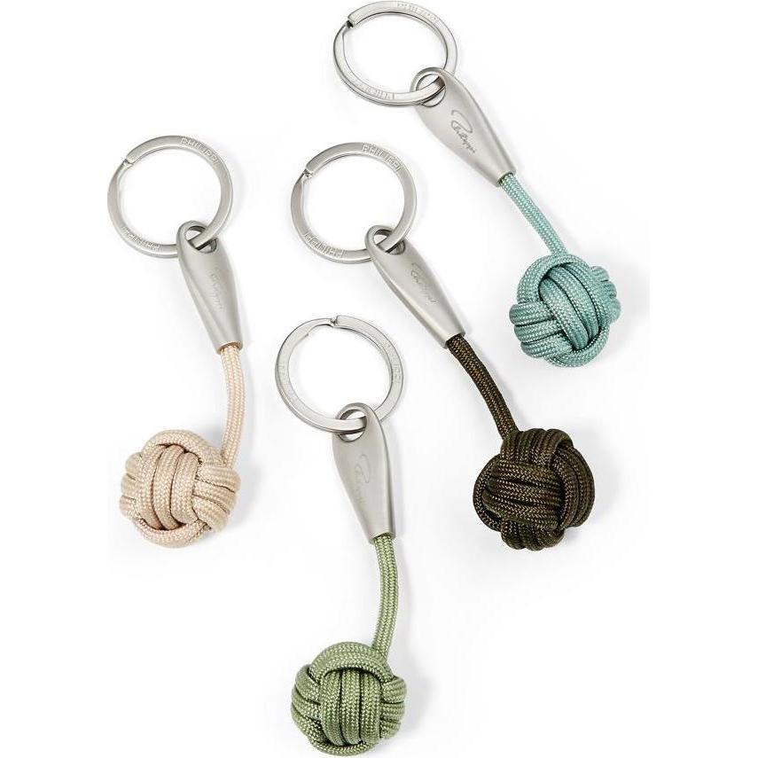 Philippi, Schlüsselanhänger, Knot Hamburger Knoten Schlüsselanhänger, türkis, Türkis