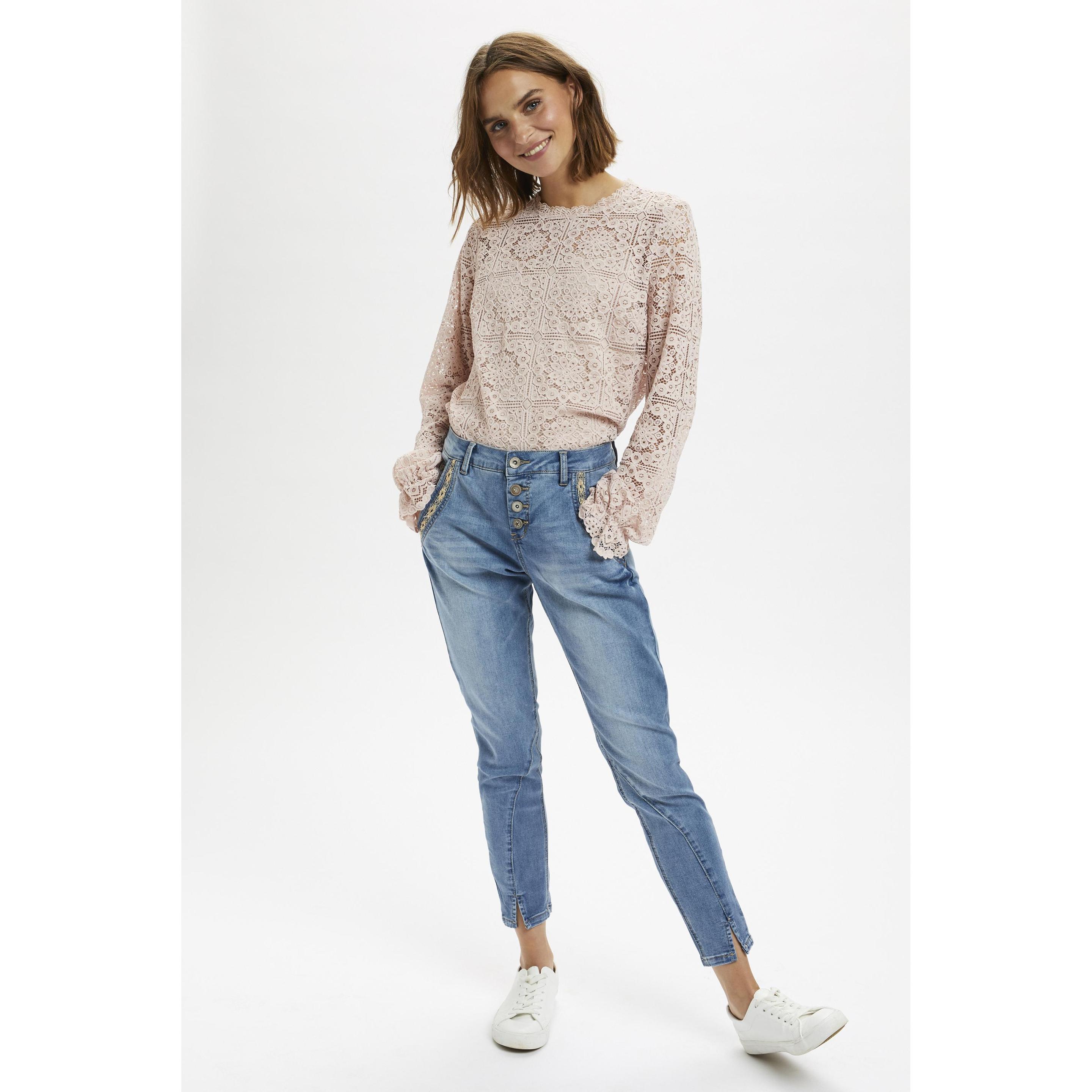 Thumbnail - Cream, Damen, Bluse, Tiley, Rosa, (44)