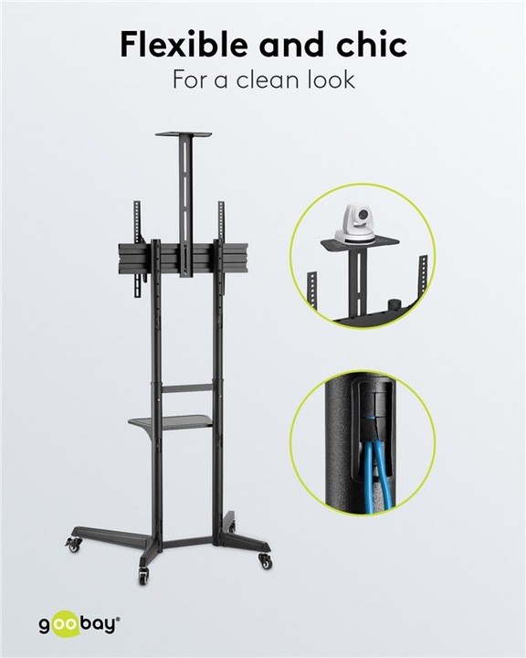 Produktbild Goobay TV-Präsentationsständer Pro Grösse L (Diverse, 70", 50 kg)