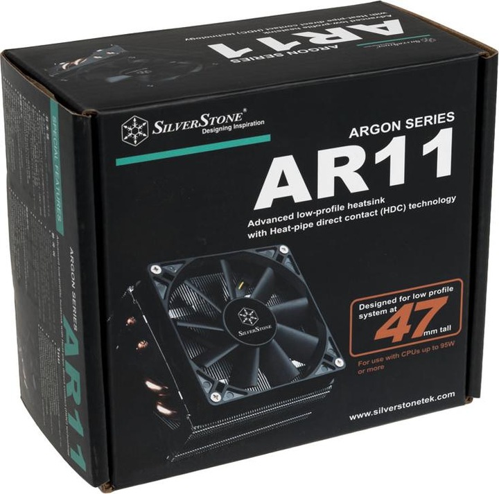 Immagine prodotto Silverstone Raffreddatore per CPU Argon SST-AR11 (47 mm)