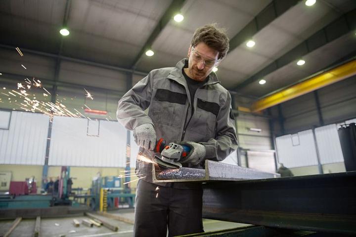 Immagine prodotto Bosch Professional SZLIFIERKA KĄT.1400W/GWS 14-125 S / WALIZKA (125 mm)