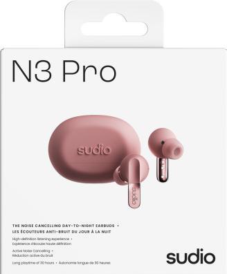 Produktbild Sudio N3 Pro Pink (ANC, 30 h, Kabellos)
