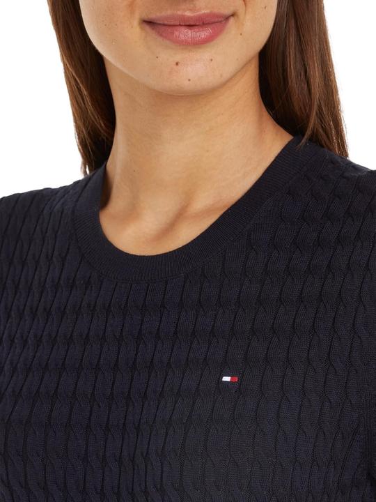 Produktbild Tommy Hilfiger Co Cable C-Nk Ss Swt (M)