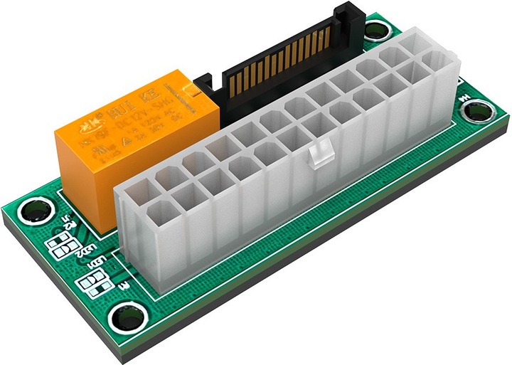 Produktbild Akasa Dual-/Multi-Netzteil-Adapter für die Synchronisierung von Netzteilen