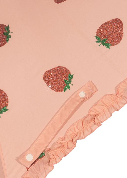 Actual product image Konges Slojd Frill Regenschirm Strawberry Glitter