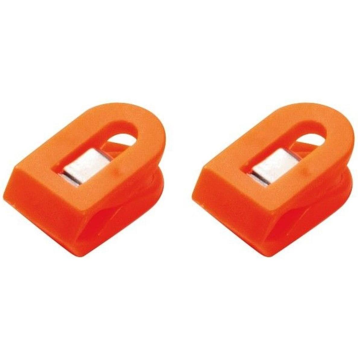 Laurel, Büroklammer, Briefklemmer Multi Clip Liliput 15x25mm VE=8 Stück orange (8 x)