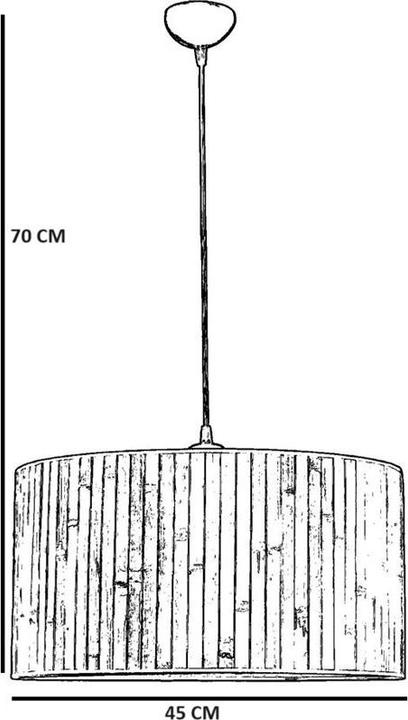 Actual product image Opviq Hasir (E27)
