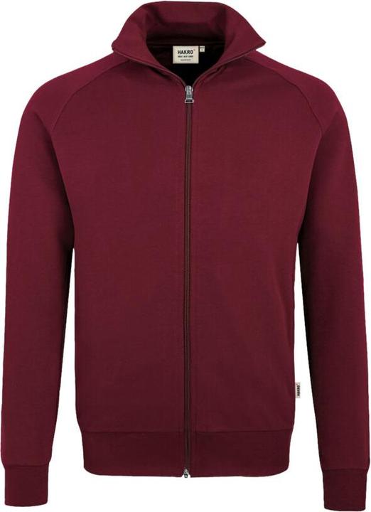 Actual product image Hakro Sweatjacket College wine red size 3XL (3XL)