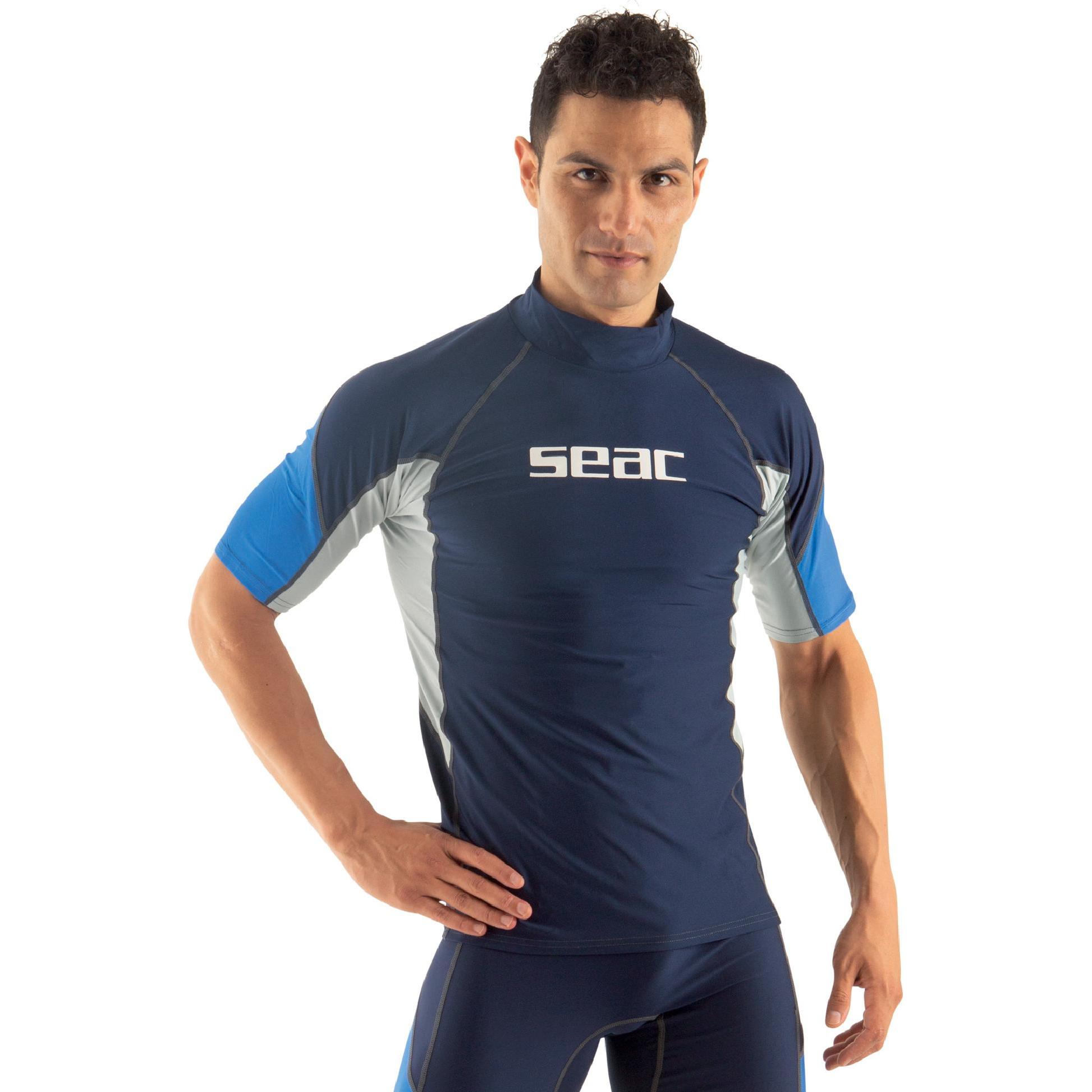 Seac, Unisex, Badeshirt, Raa Kurz Evo, Blau, (3XL)