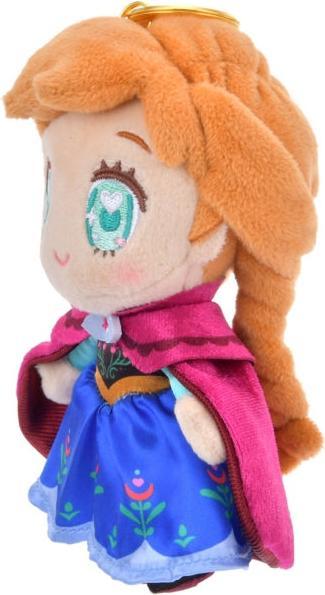 Actual product image Disney Anna plush keyring pendant