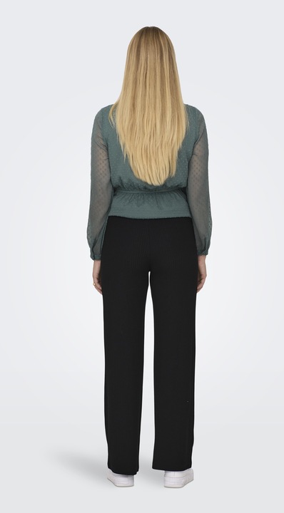 Immagine prodotto Only Maternity Vestibilità regolare Pantaloni a vita alta Pantaloni premaman con taglio a gamba larga (3XL)