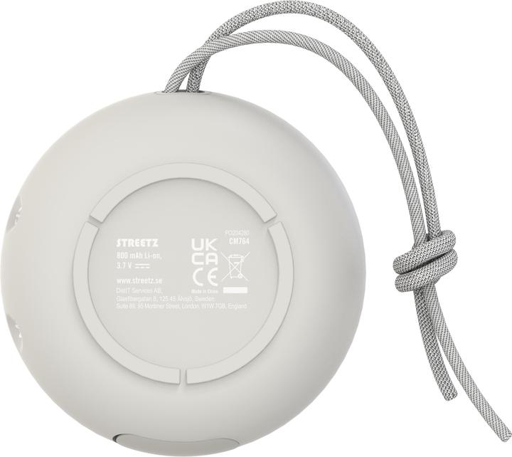 Actual product image Streetz Waterproof BT Speaker (6 h, Rechargeable battery operated)