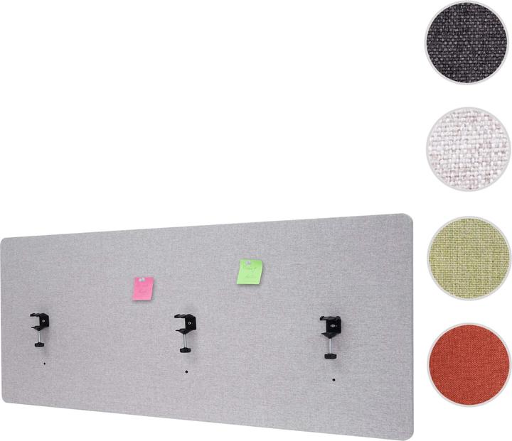 Image du produit JOHN316 Akustik Tischtrennwand (60 x 160 x 2 cm)