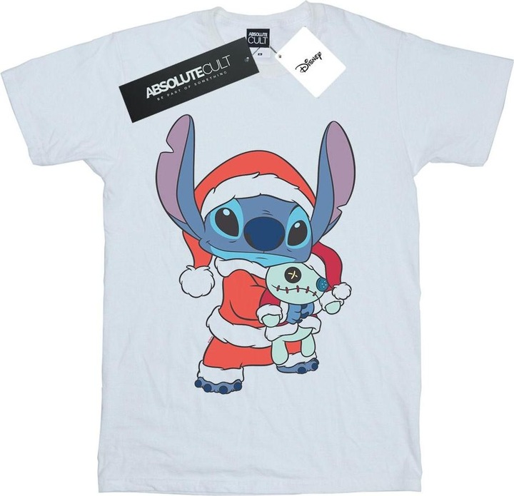 Immagine prodotto Disney Lilo And Stitch Stitch Christmas Maglietta Uomo (5XL)