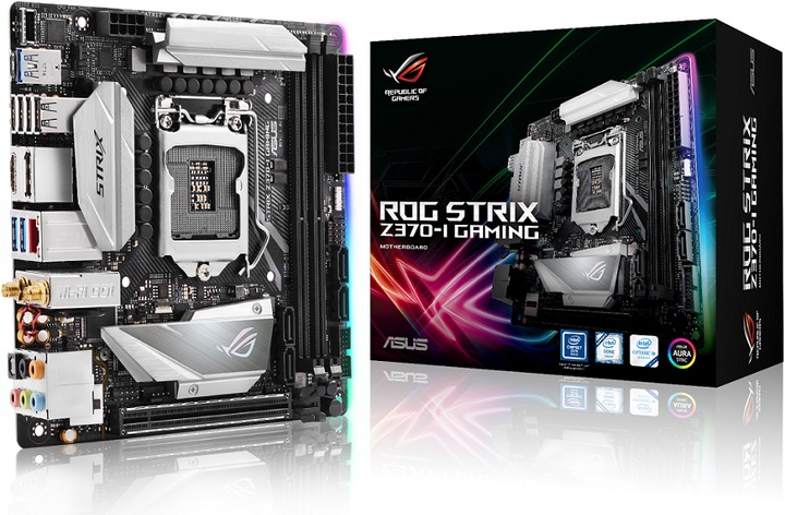 Actual product image ASUS Strix Z370-I Gaming (LGA 1151, Intel Z370, Mini-ITX)