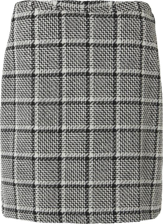 Actual product image Comma Rock Kurzer Bouclé-Rock mit Karomuster (46)