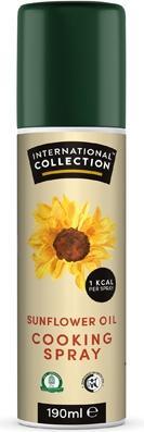 Produktbild International Collection Cooking Spray Sonnenblumenöl (190 ml)