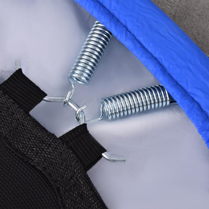 Produktbild Homcom Fitness-Trampolin Stahl, Kunststoff Blau+Schwarz