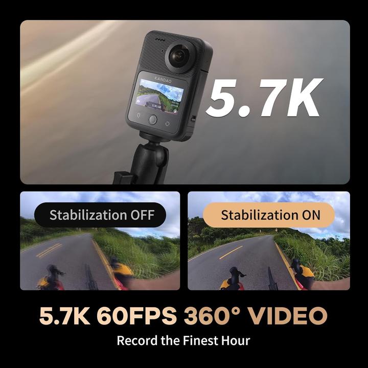 Image du produit Kandao QooCam 3 Ultra (30p, Bluetooth, GPS, WiFi)