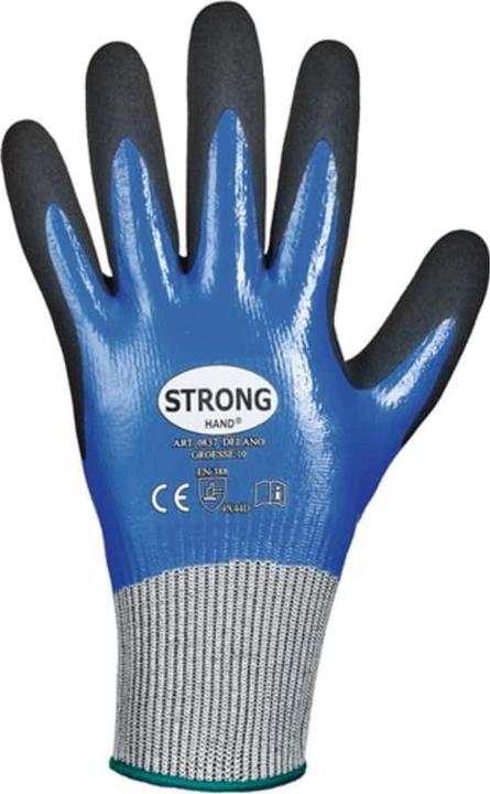 Produktbild Stronghand Schnittschutzhandschuhe Delano Grösse 10 dunkelblau/schwarz EN 388 PSA-Kategorie II (10)