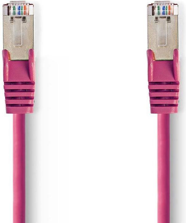 Immagine prodotto Nedis Cavo Cat 5e SF/UTP RJ45 (8P8C) maschio RJ45 (8P8C) maschio rotondo PVC Unisex (SF/UTP, CAT5e, 20 m)