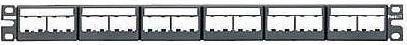 Panduit Mini-Com Modulares Faceplate Patch Panel