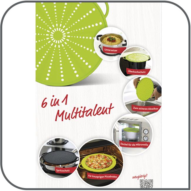 Actual product image Emsa Splashback 4in1 (31 cm, Plastic)