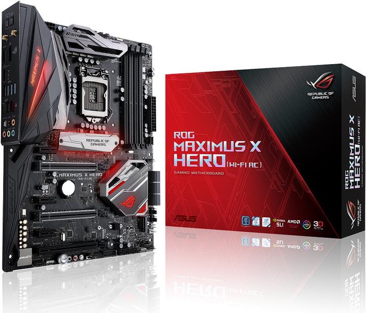 Image du produit ASUS Maximus X Hero (LGA 1151, Intel Z370, ATX)