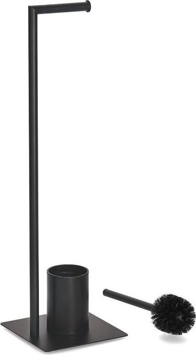 Productafbeelding Zeller Present WC-set, metaal, zwart