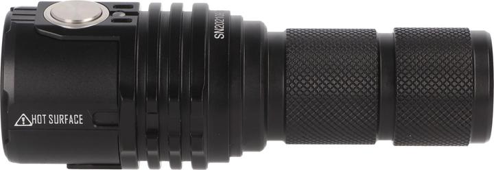 Produktbild Imalent LED-Taschenlampe MS03 mit max. 13000 Lumen, Leuchtweite bis zu 324 Meter, mit Akku, warmweiss (11 cm, 13000 lm)