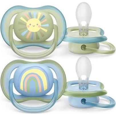 Philips Avent, Ciuccio, Avent Ultra air 2pcs 0- 6 m Junge (2 x, fino a 6 M.)