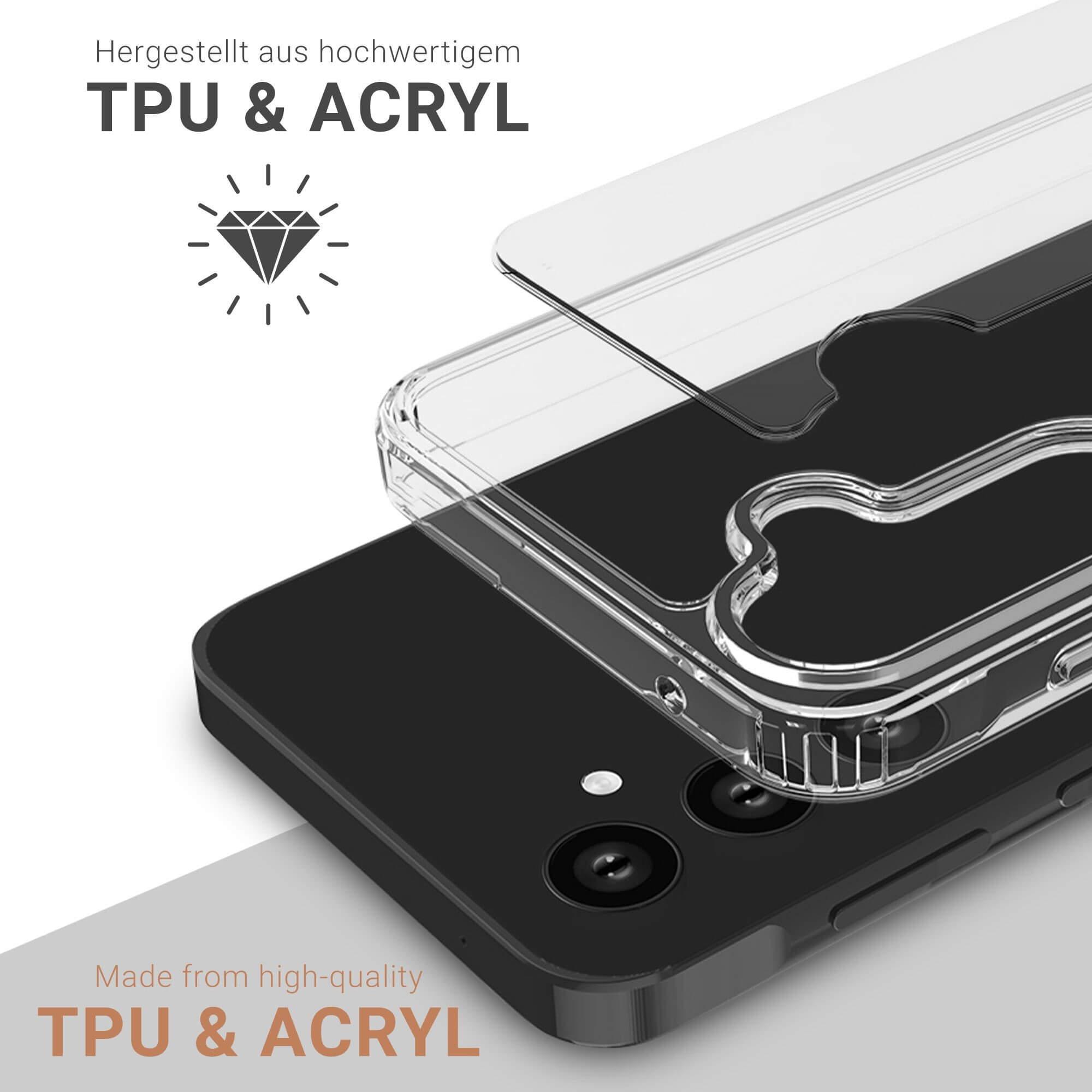 Thumbnail - JT Berlin BackCase Pankow Clear (Samsung Galaxy A55), Smartphone Hülle, Transparent
