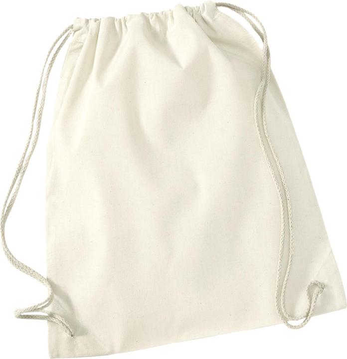 Produktbild Westford Mill Turnbeutel Recycelte Baumwolle (12 l)