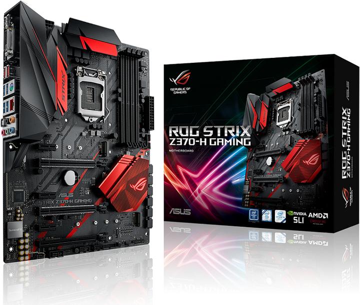 Image du produit ASUS Rog Strix Z370-H Gaming (LGA 1151, Intel Z370, ATX)