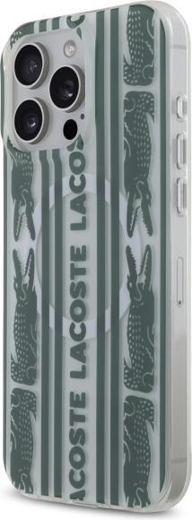 Actual product image Lacoste LCHMP16XUALH iPhone 16 Pro Max 6.9" farine hardcase IML All Over MagSafe (Apple iPhone 16 Pro Max)