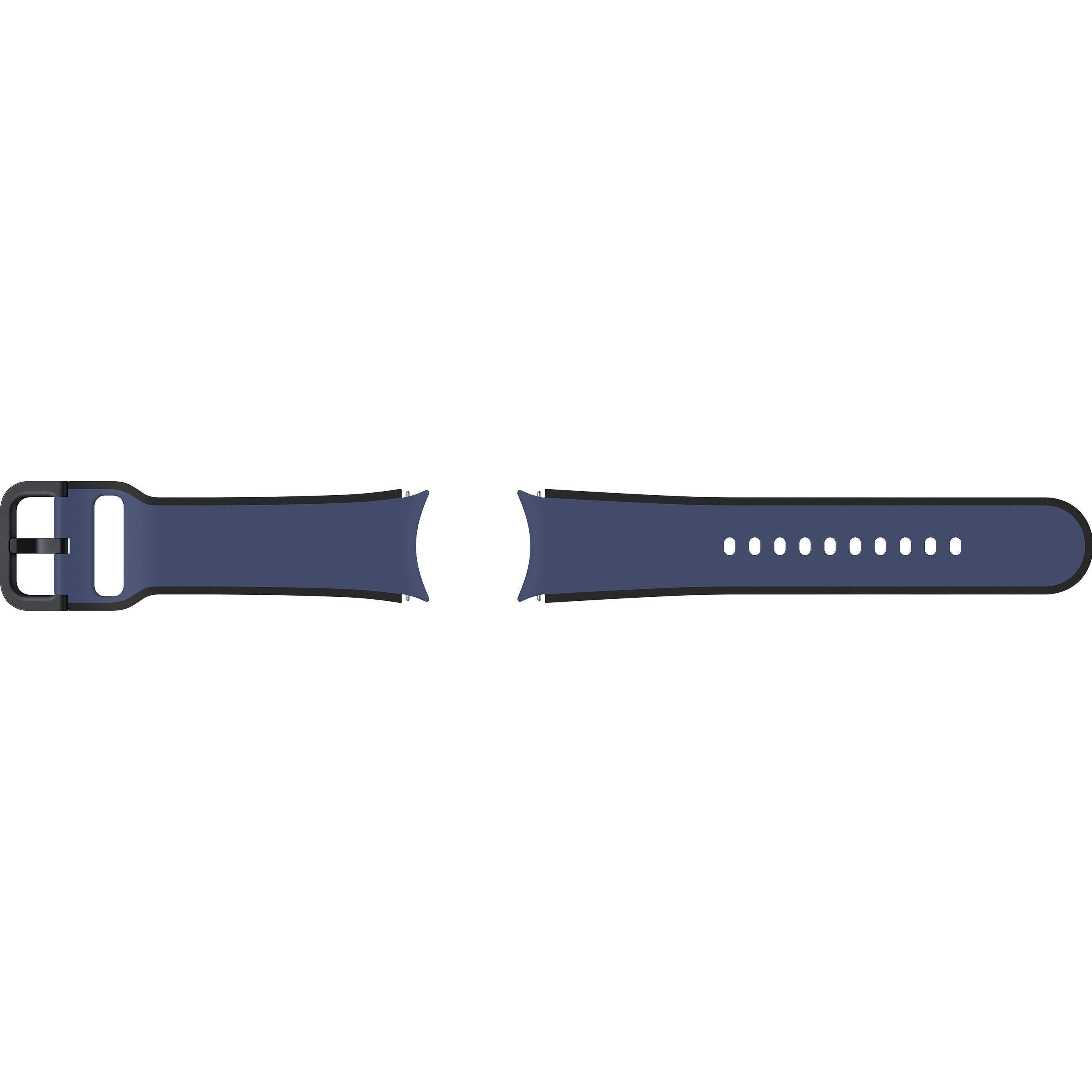 Thumbnail - Samsung Sportarmband Two-tone Sport Band Navy Blue (Fluoroelastomer, Galaxy Watch 4, Galaxy Watch 5 Pro), Uhrenarmband, ...