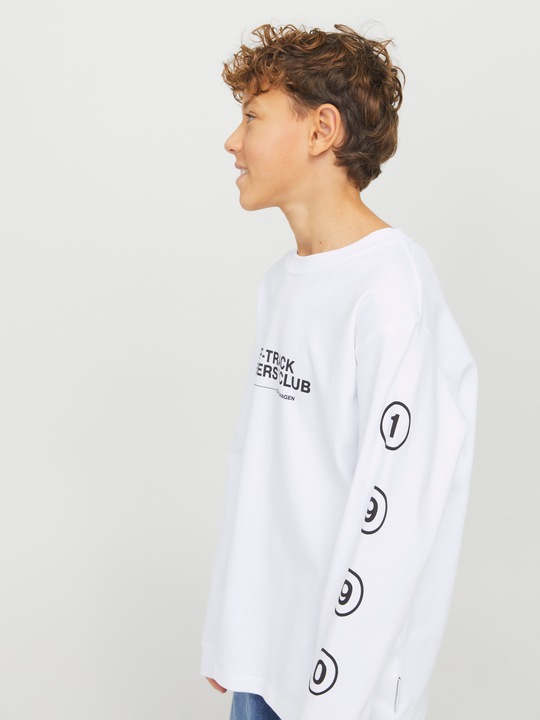 Actual product image Jack & Jones Jcoreflex Tee Ls Crew Neck Styd Aw Jnr (140)