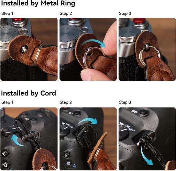 Image du produit SmallRig 3926 Universal Wrist Strap Vintage (Dragonne)