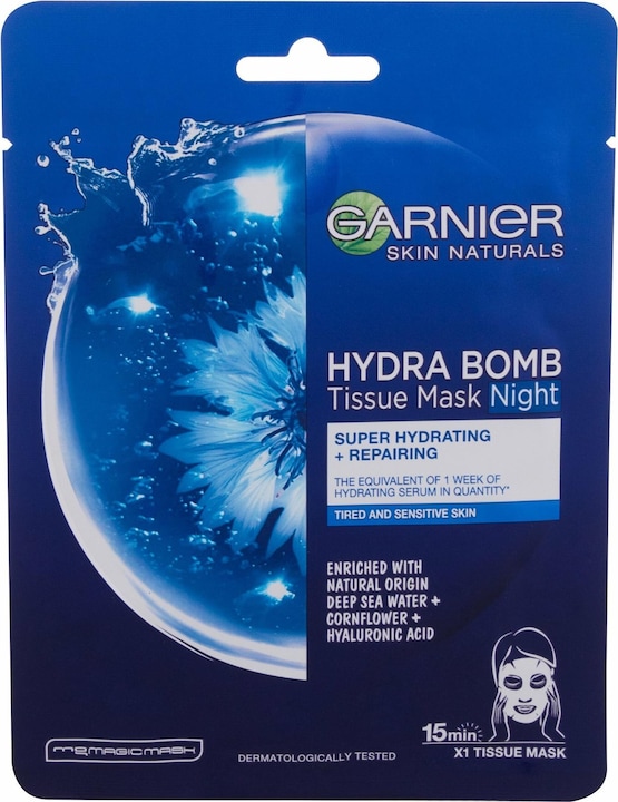 Garnier Skin Naturals Hydra Bomb Night Mask (tired and dull skin) - Face mask 1 pc 1.0ks (L)