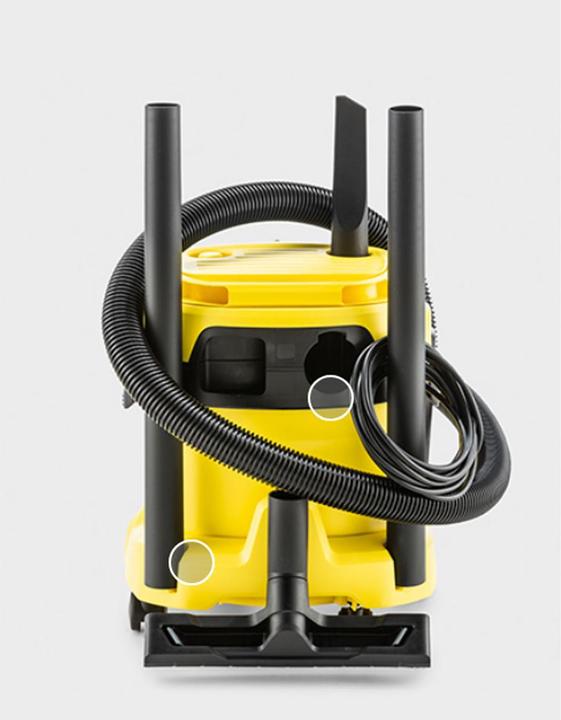 Actual product image Kärcher WD 2 Plus V-12/4/18/C (Wet dry vacuum cleaner)