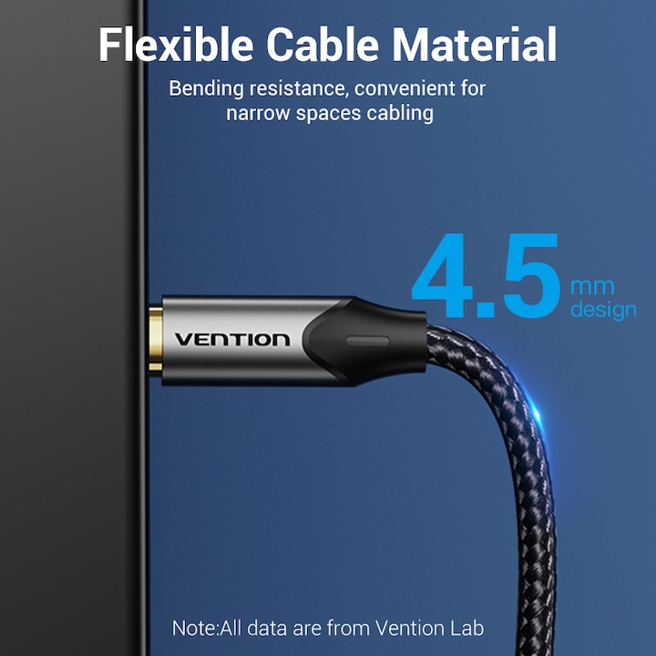 Actual product image Vention Optical Audio Cable BAVHH 2m (Black) (2 m, TOSLINK)